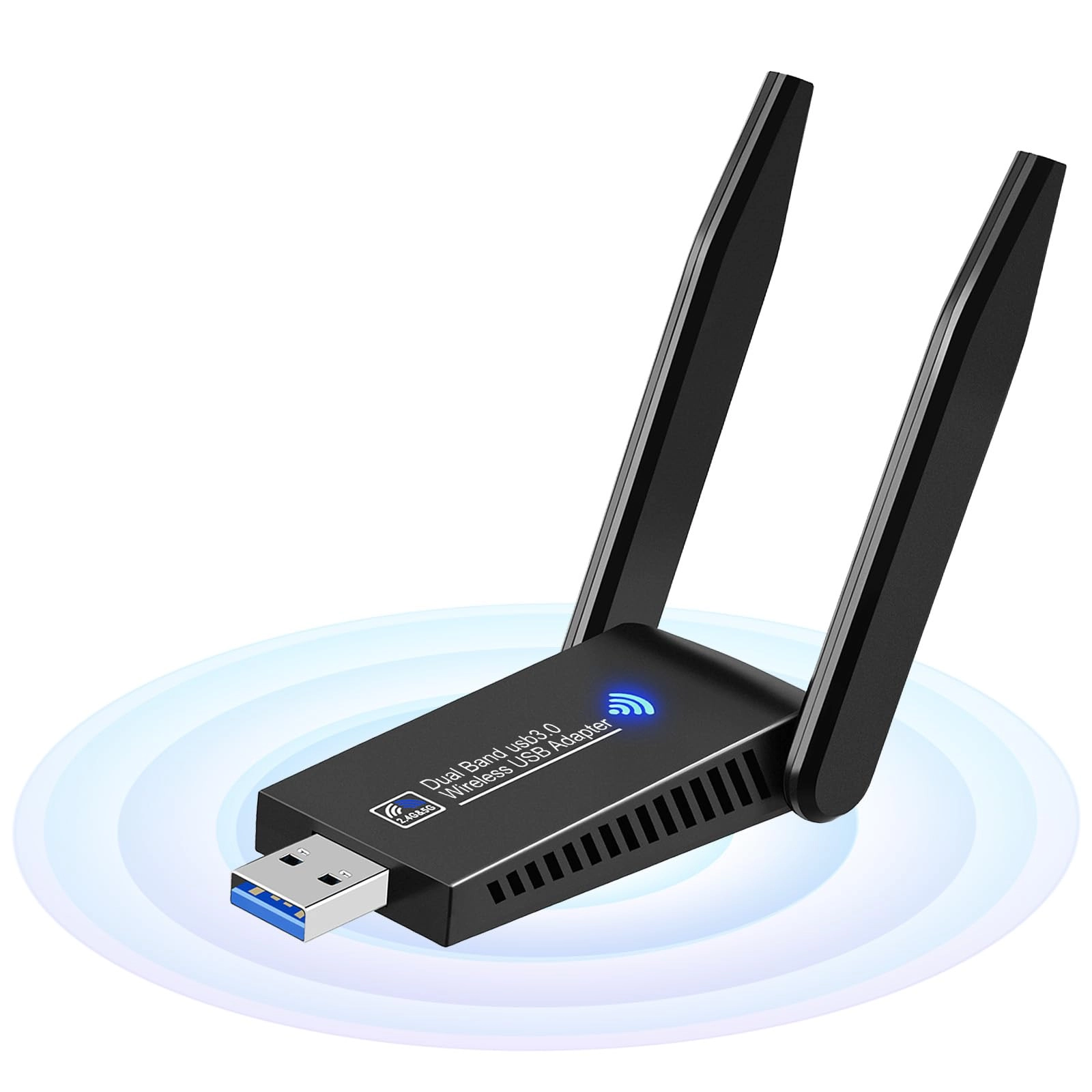 Herfair USB WiFi Adapter - Dual-Band USB 3.0 Wireless