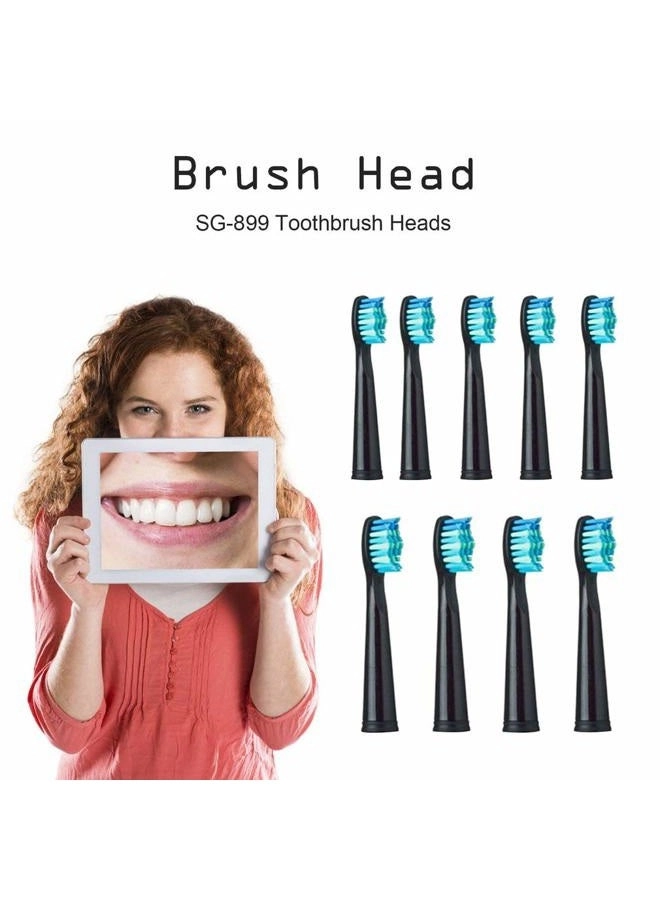 Replacement Brush Heads - 5 x black