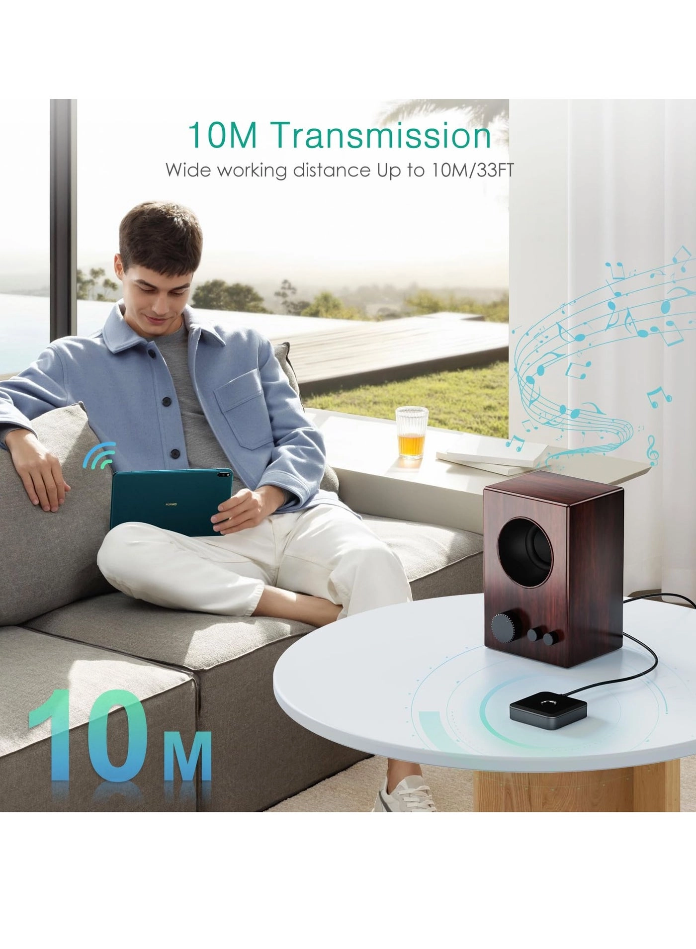 Bluetooth Adapter - 5.2+EDR USB/AUX USB 5V