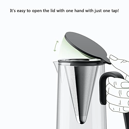 Teapot set - high borosilicate glass 500mL