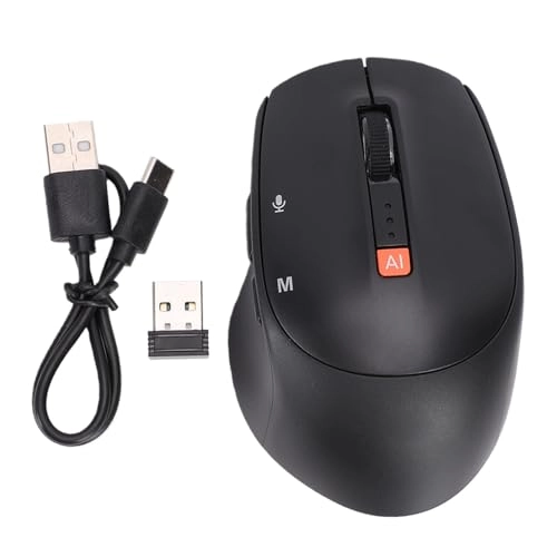 AI Voice Mouse - 2.4G Bluetooth Wired