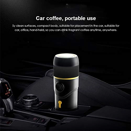Portable Electric Coffee Machine - Rechargeable One-button 30s Extraction