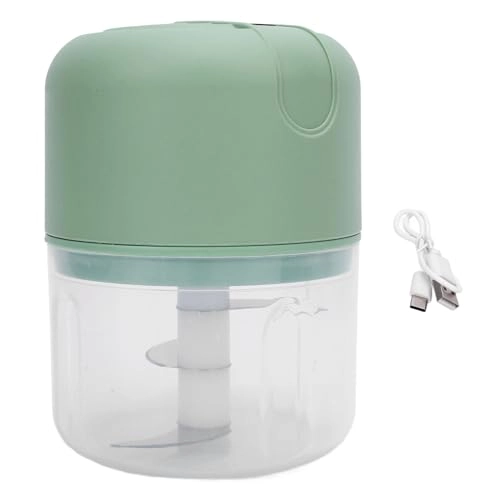 Electric Garlic Masher - Stainless Steel Blades 500mAh USB Rechargeable