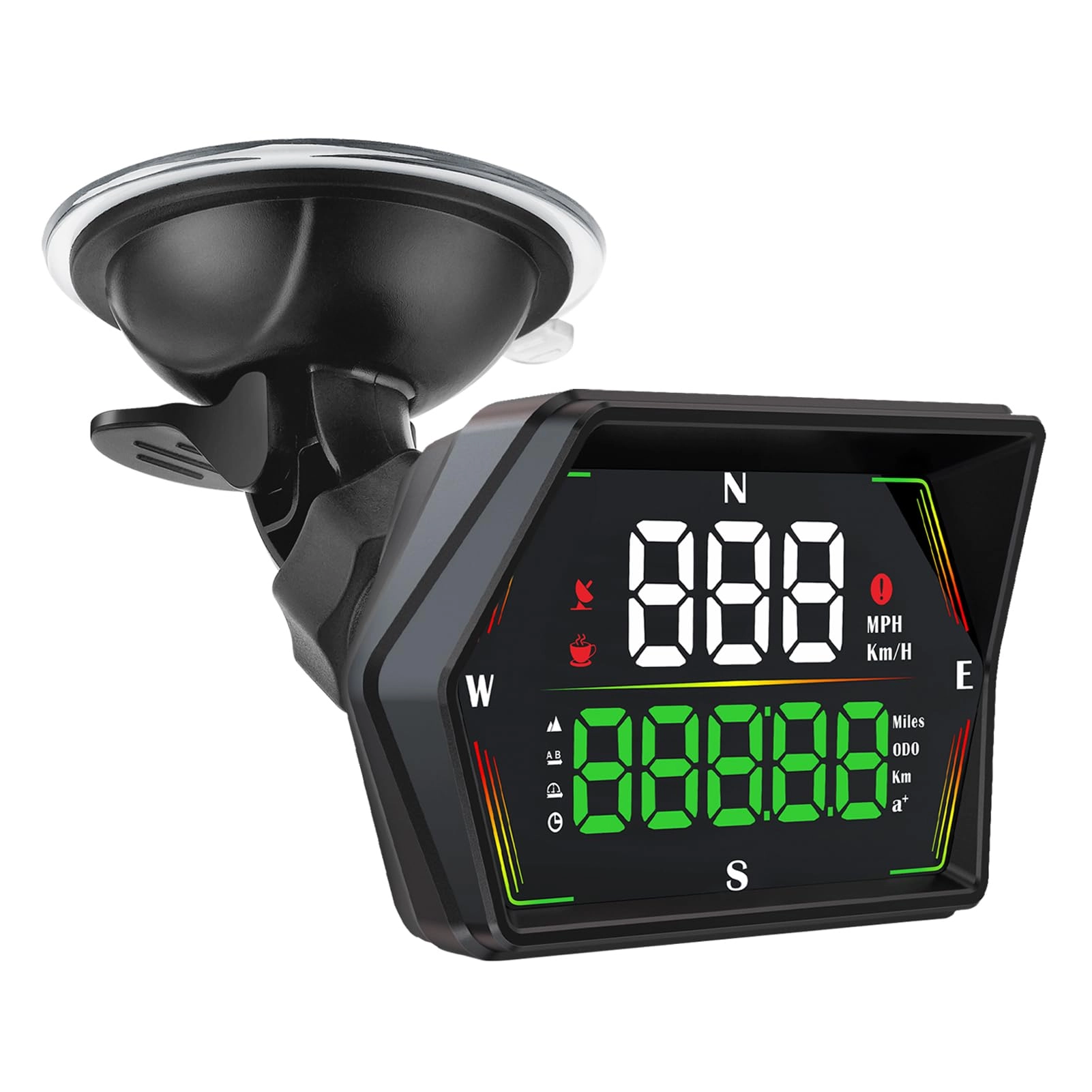 Zhjvihx Universal Car HUD - GPS Speedometer HD Display