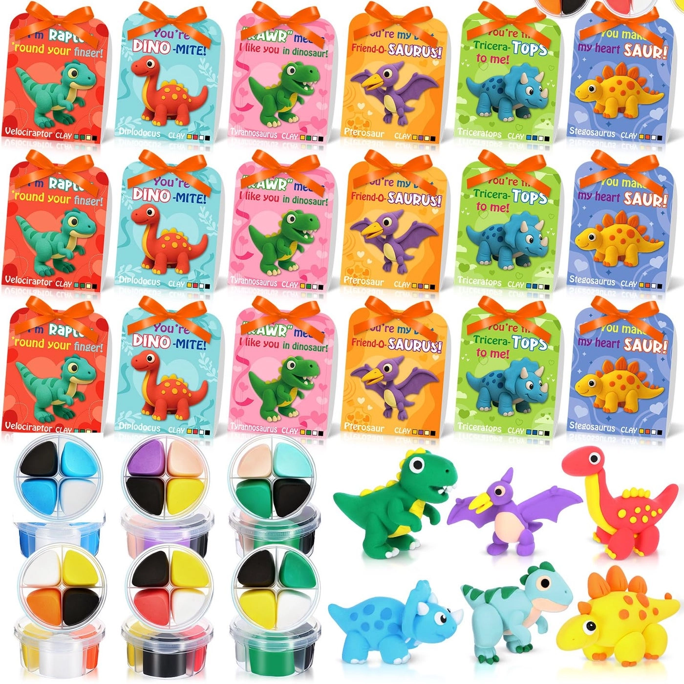 Air Dry Clay Kit - air dry clay 18 pcs.