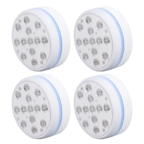 Submersible LED Pool Lights - 4Pcs IP68 16 Colors