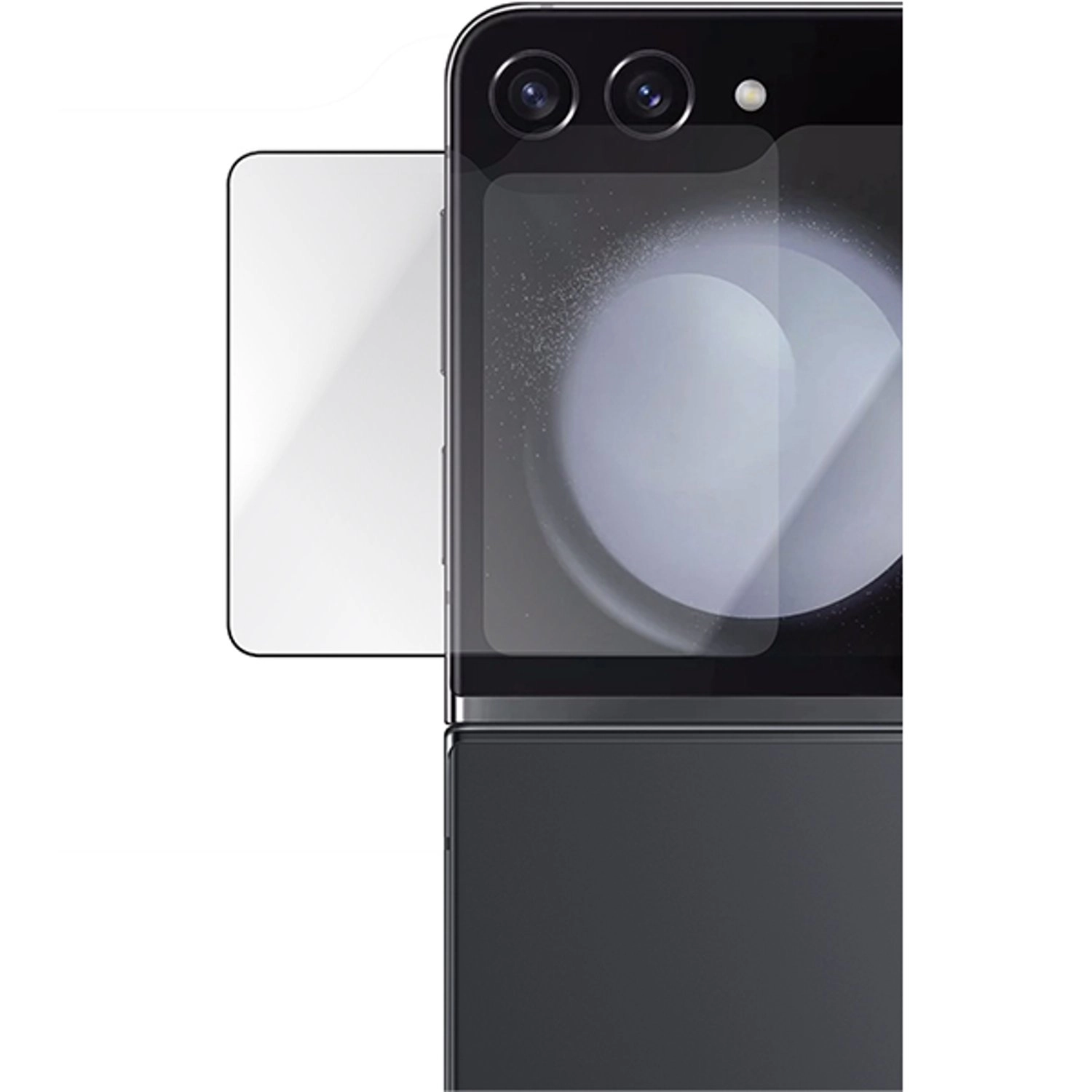 Smartix Clear Glass Screen Protector for Samsung Galaxy Z Flip 5