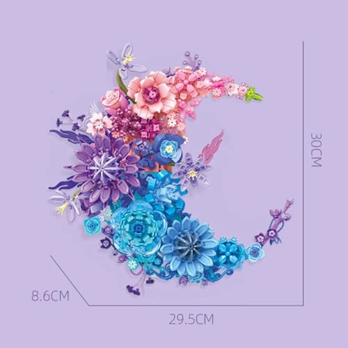 Flower Bouquet Building Set - 977pcs