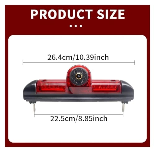 Brake Light Reverse Camera - Night vision Wire