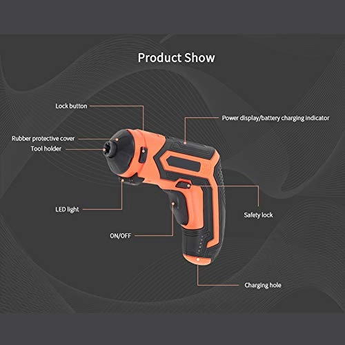 Handheld Electric Drill - 4.8V Rechargeable Cordless