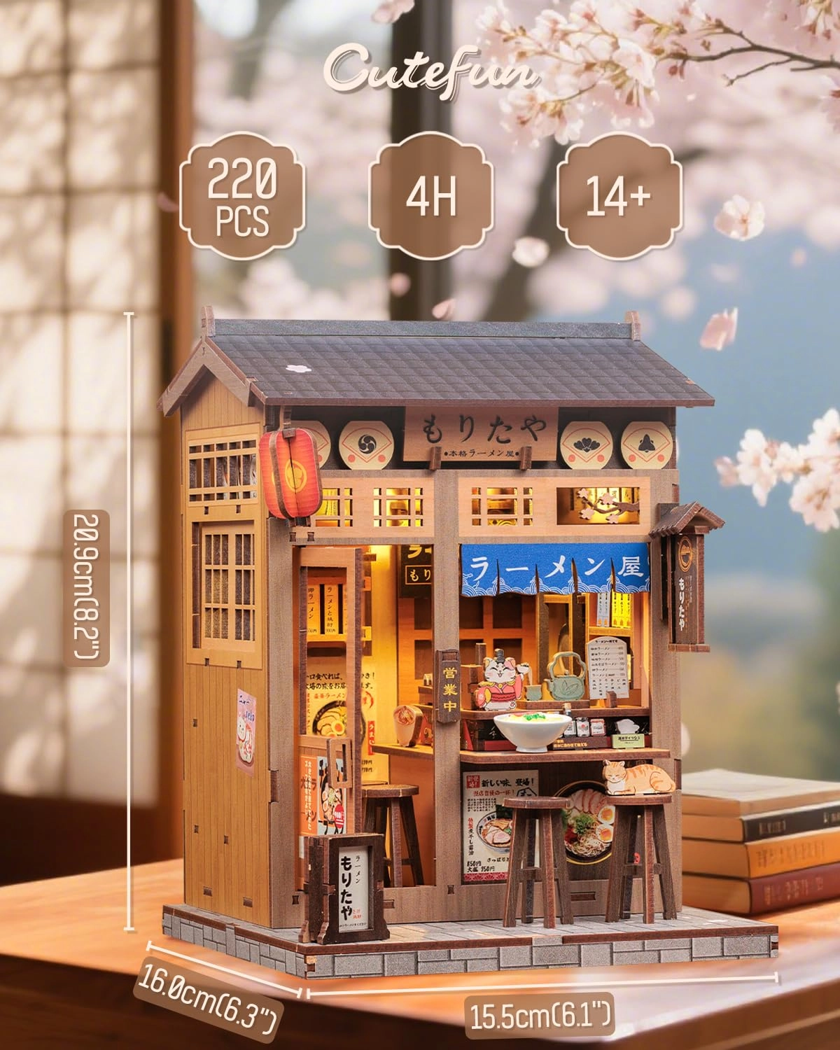 Book Nook Kit - Morita Ramen