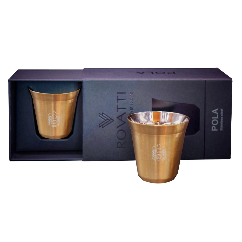 ROVATTI Pola Stainless Steel Cup - 85 ml