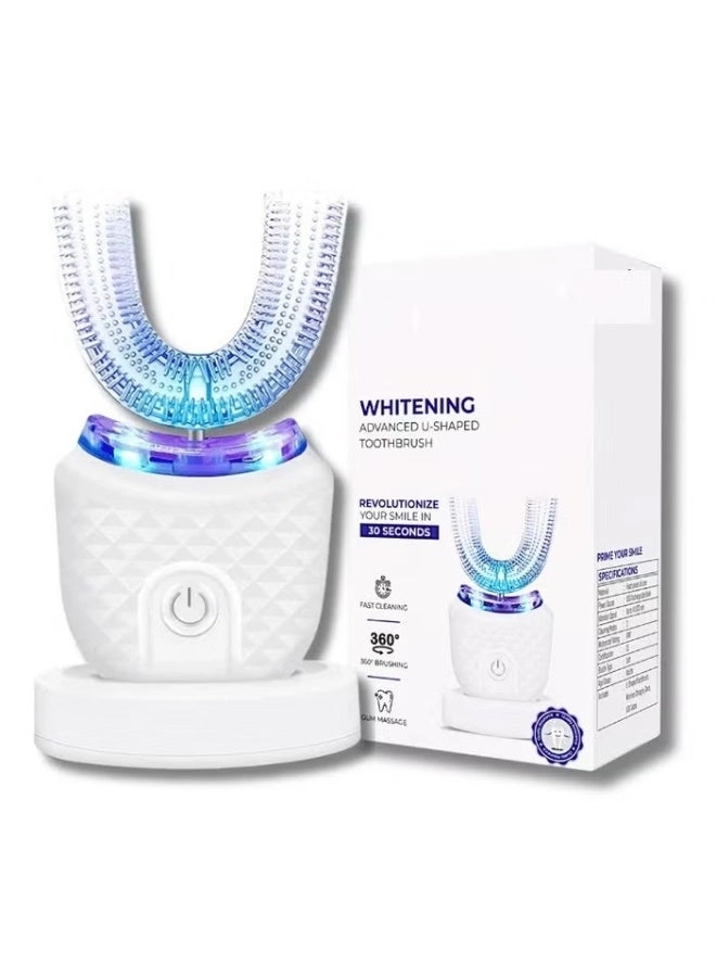 Ultrasonic Toothbrush - 360° Whole Mouth Cleaning IPX7 Waterproof