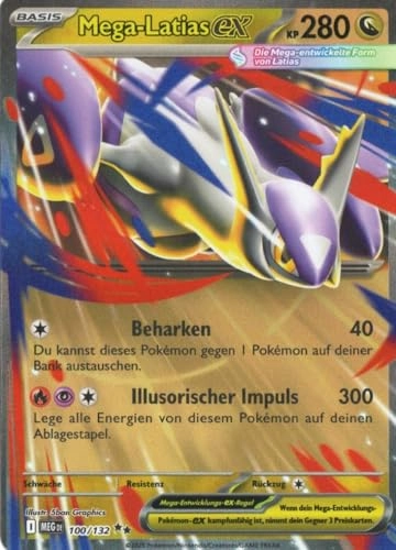 MEG Mega-Latias EX 100 - German