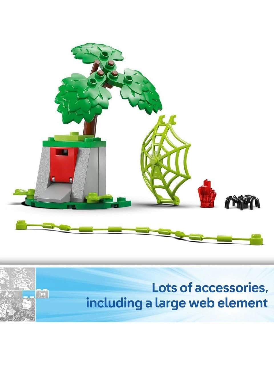 Marvel Spidey & His Amazing Friends Spin & Electro Dinosaur Vehicle Chase