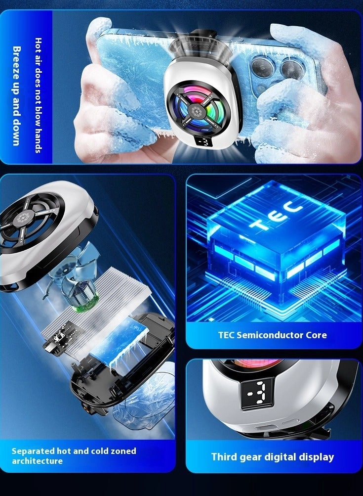 Mobile Cooler - Magnetic Back Clip Digital Display