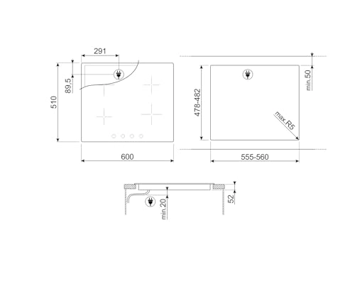 Classica SI364BM Induction hob