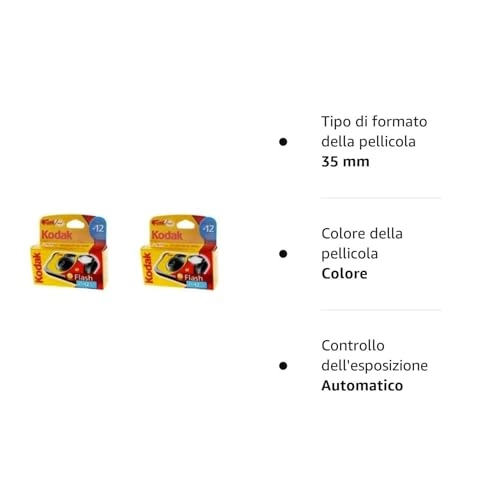 Disposable Flash Camera - 39 Exposures Pack of 2