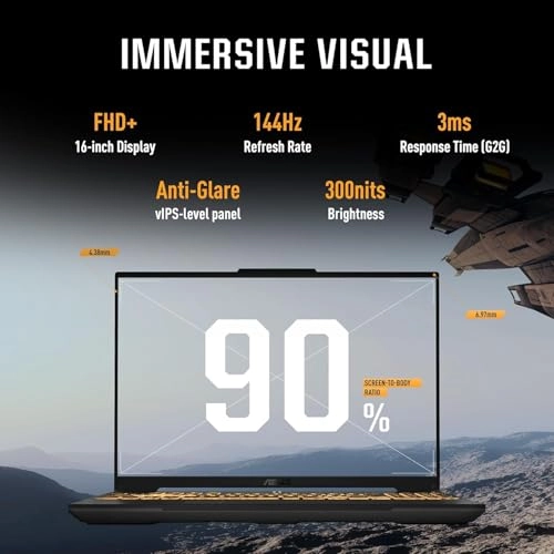 TUF Gaming F16 FX607VU-RL001W - 16'' Core 5-210H 32GB DDR5 1TB SSD