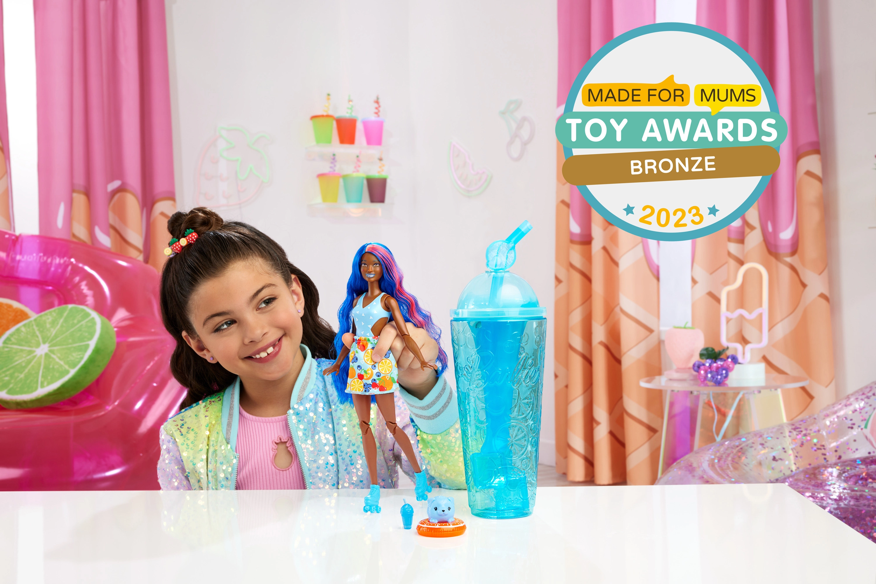 Barbie Pop Reveal Treat Series - Purple Donut Dreams Ages 3+