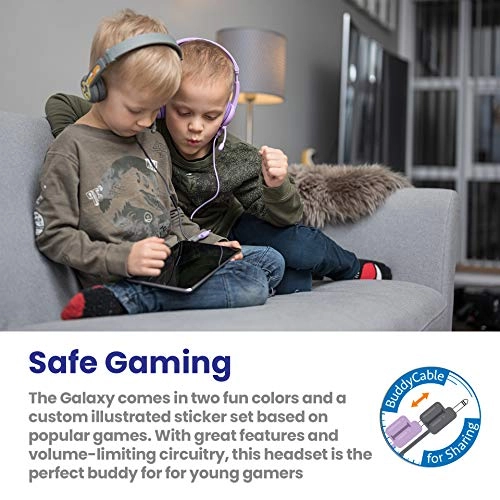 BuddyPhones Galaxy Wired Headset