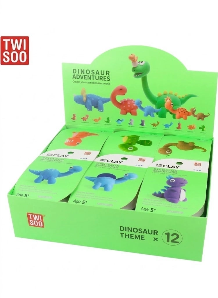 Air Dry Clay Kit - Ceramic 12pcs.