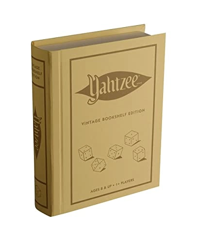 Yahtzee: Vintage Bookshelf Edition
