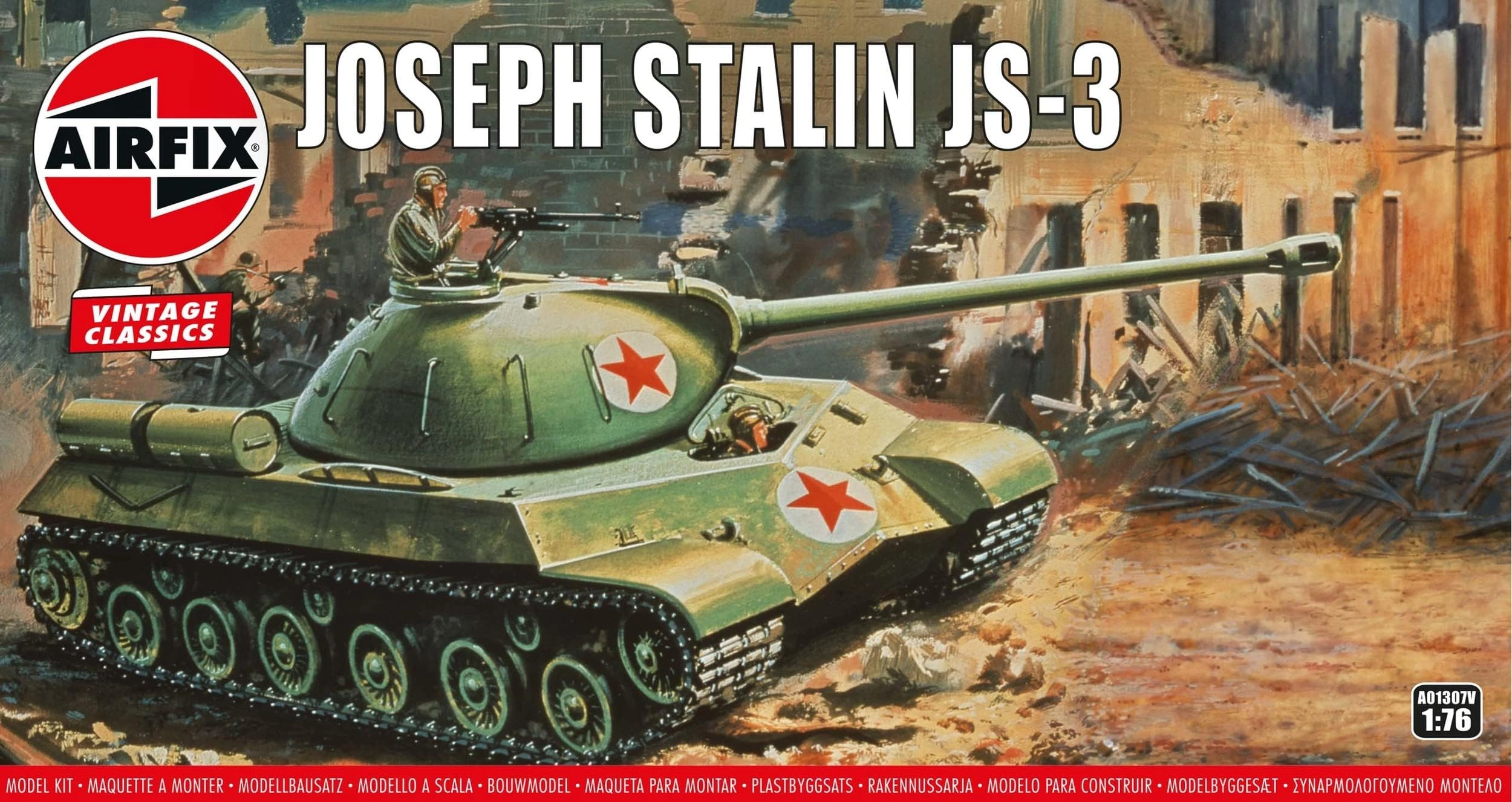 Airfix Joseph Stalin JS3 Model Kit (A01307V) - 1:76