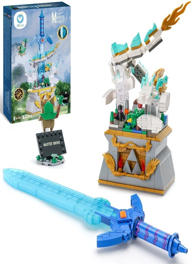 Sillbird BOTW Glowing Master Sword - Link 677 pcs