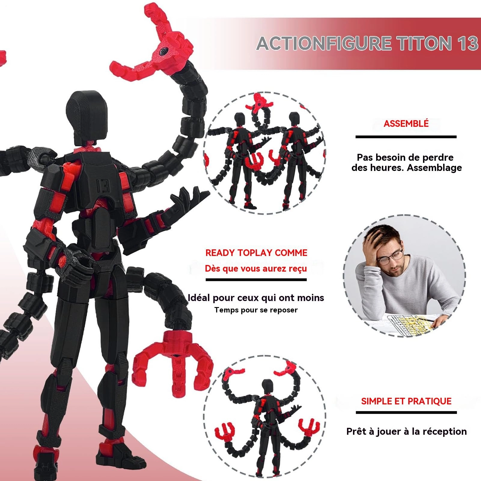3D Printed Action Figure - 144 yr(s) (15.7 cm) (MKYGTG7ISO0D7VDM3)