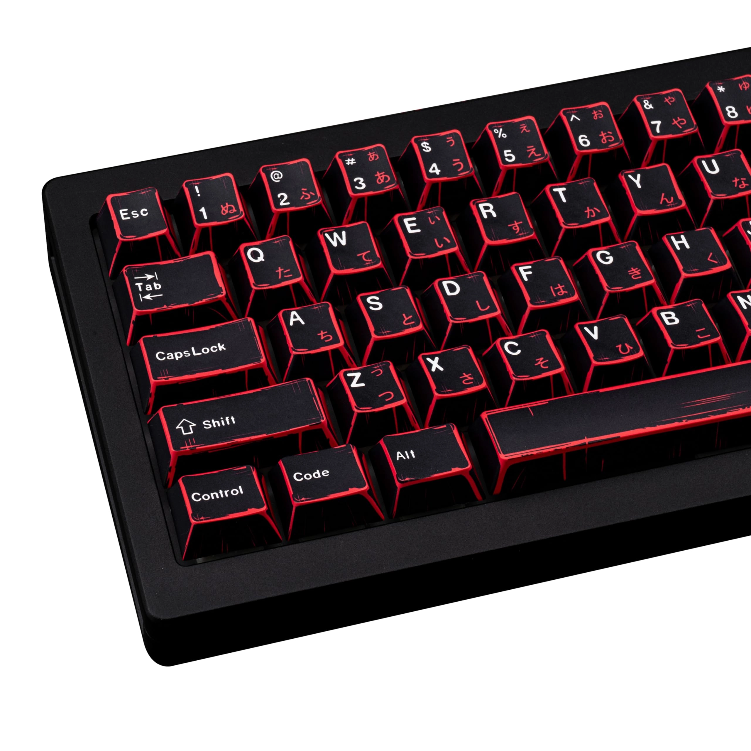 Manga Style PBT Keycaps Set - keyboard
