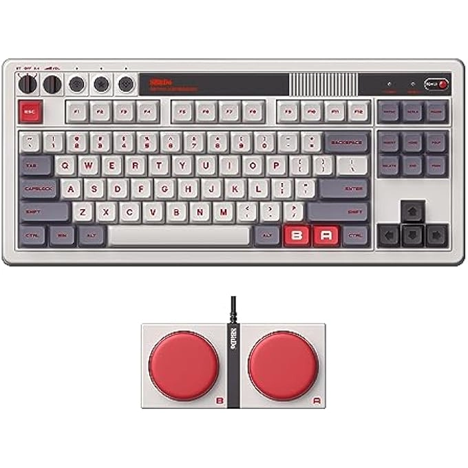 rayihni RETRO MECHANICAL KEYBOARD - EN Wired/Wireless