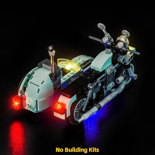 LED Light Set - Compatible with Lego 76443 USB Battery