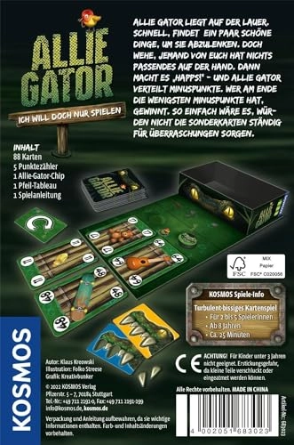 Allie Gator - Card Game (German)
