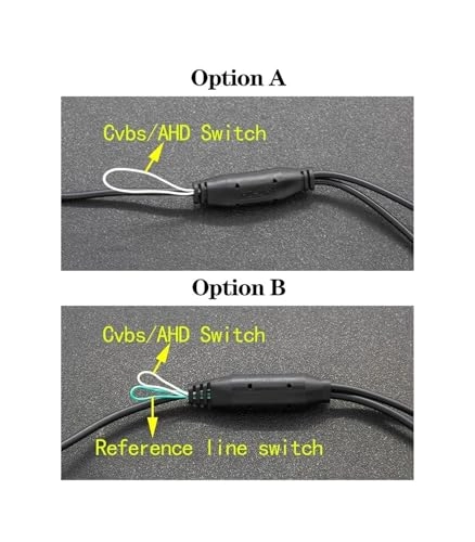 Reverse car rear view camera - Night vision Wired 720 x 540 pixels