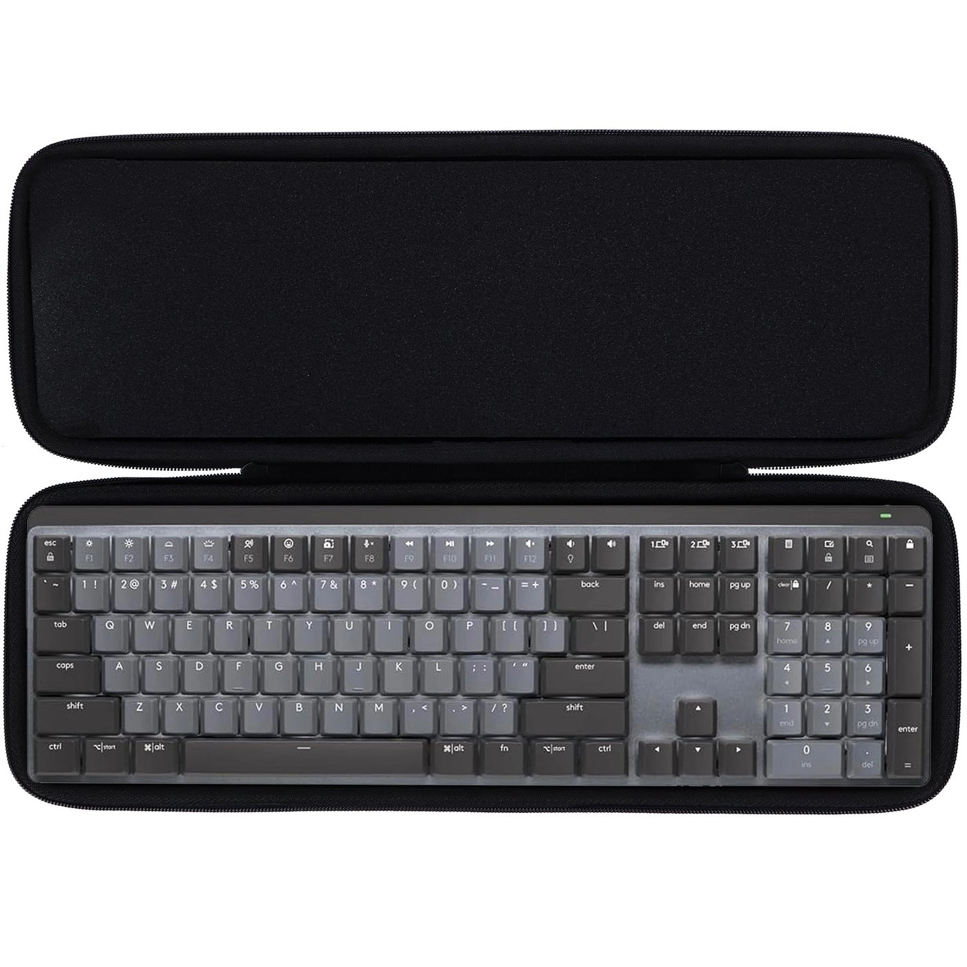 Lebakort Hard Case Compatible with Logitech MX Mechanical Lighting Performance Keyboard
