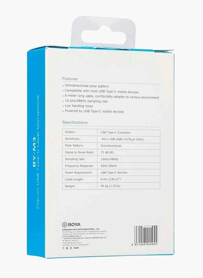 BY-M3 USB Microphone