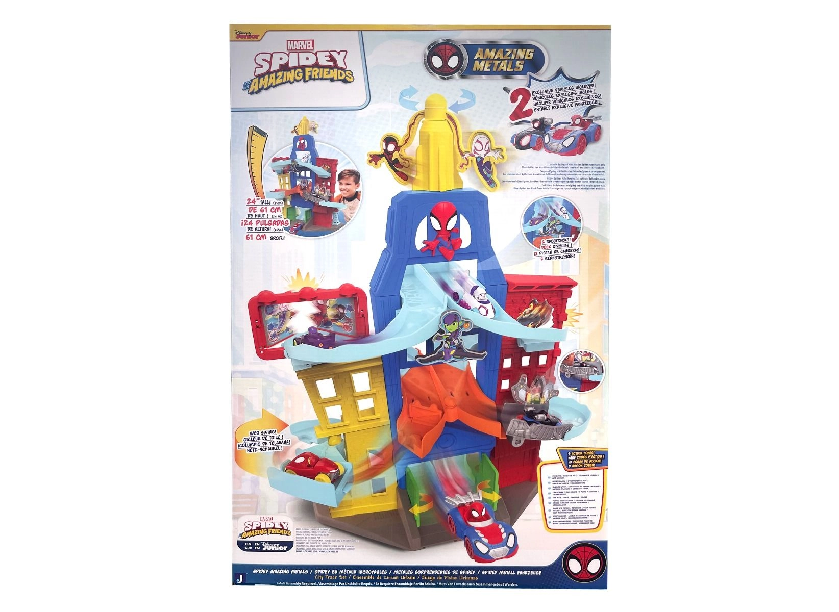 Spidey N Friends City Track Set - 3inch