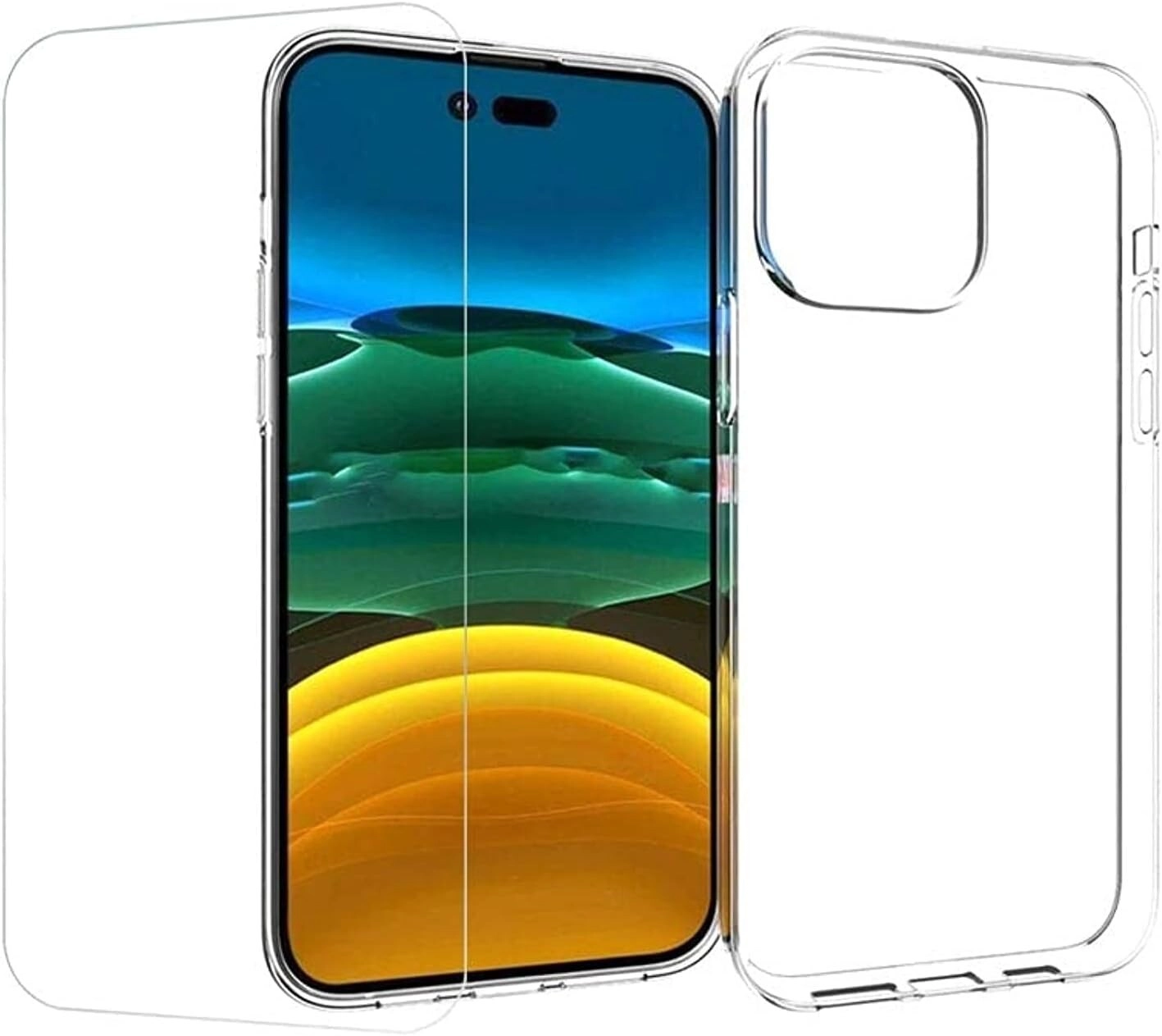 Muzz International EXELLE Clear TPU Case for IPhone 14 Pro Max