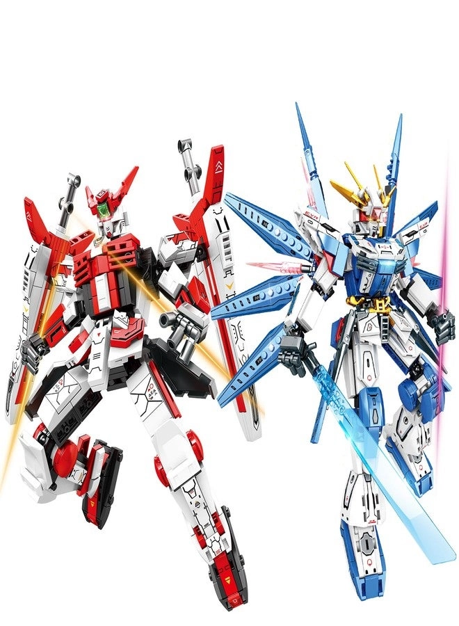 HSANHE Dual Mech Building Blocks - Robot 913 pcs