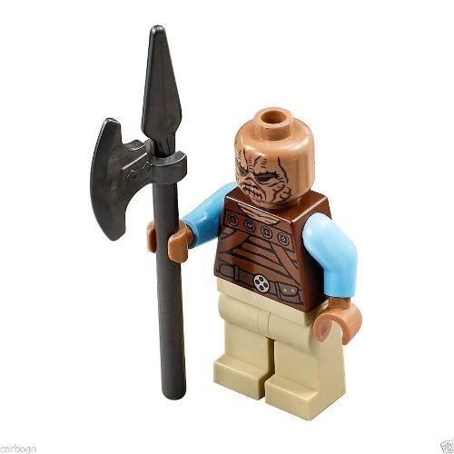 B&F-Minifigures WEEQUAY SKIFF GUARD + FIGURE DISPLAY BASE + FIGURE ACCESSORY - Star Wars