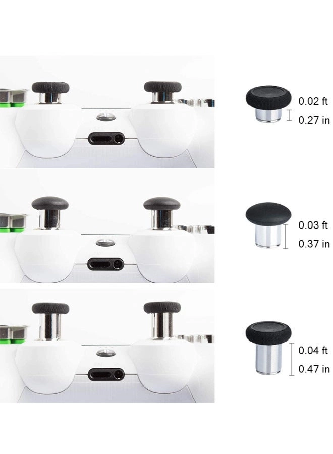 PS4 Handle - Metal on Mushroom Head Magnetic Base + PS5 Handle + ABXY Cross Key - Accessories Set