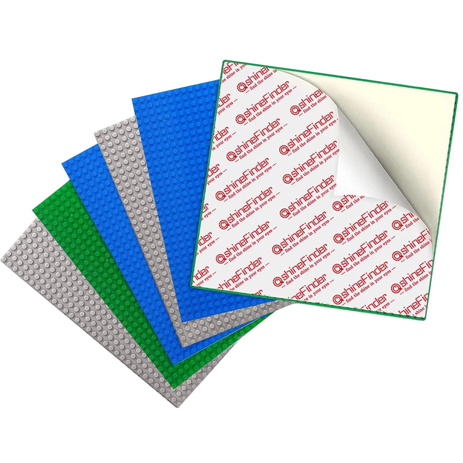 shineFinder Building Plate - 6pcs