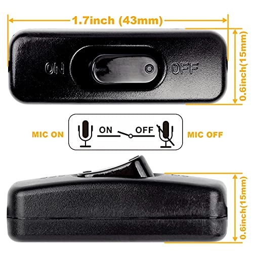 Quick Disconnect Cord for Jabra Headsets - Mute Button