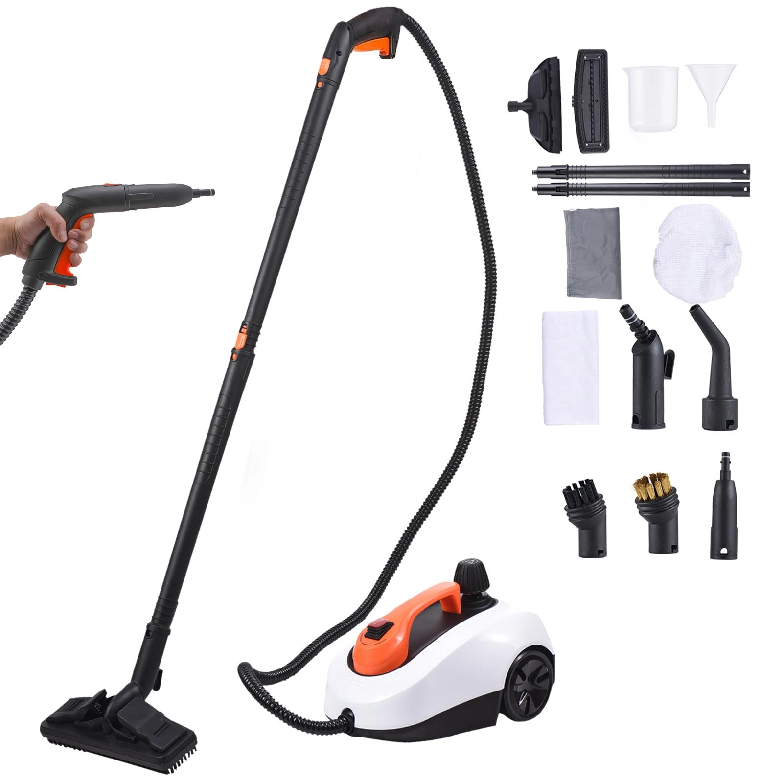 Handheld Steam Cleaner - 5.0 BAR 1.8L