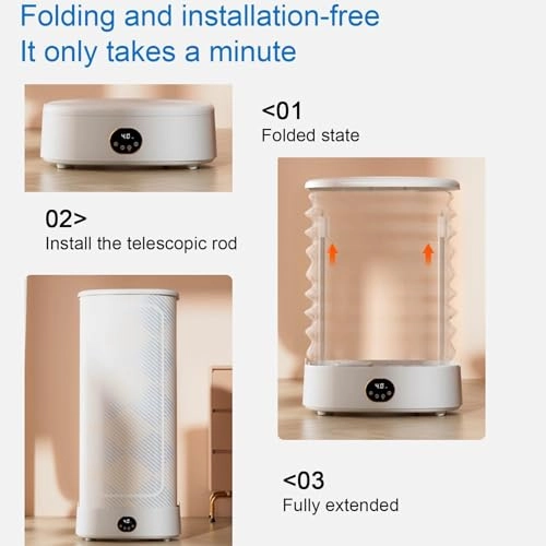 Clothes care machine - 900W steam 600W drying