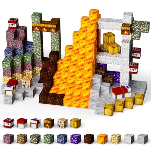 Magnetic Blocks - Mine 128 pcs
