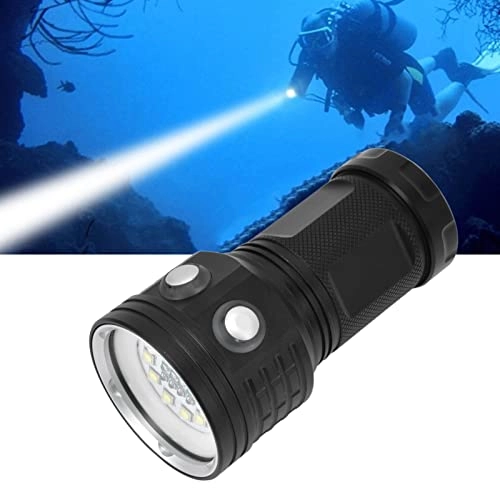 LED Diving Flashlight - 3 Color 7 Modes 328ft