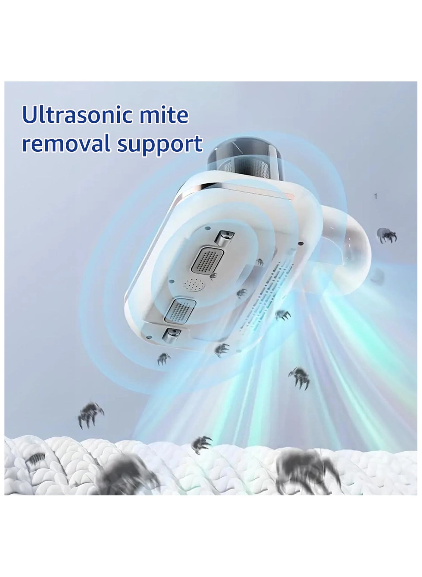 Bed Vacuum Cleaner - 100W 8kPa/10kPa 210ml