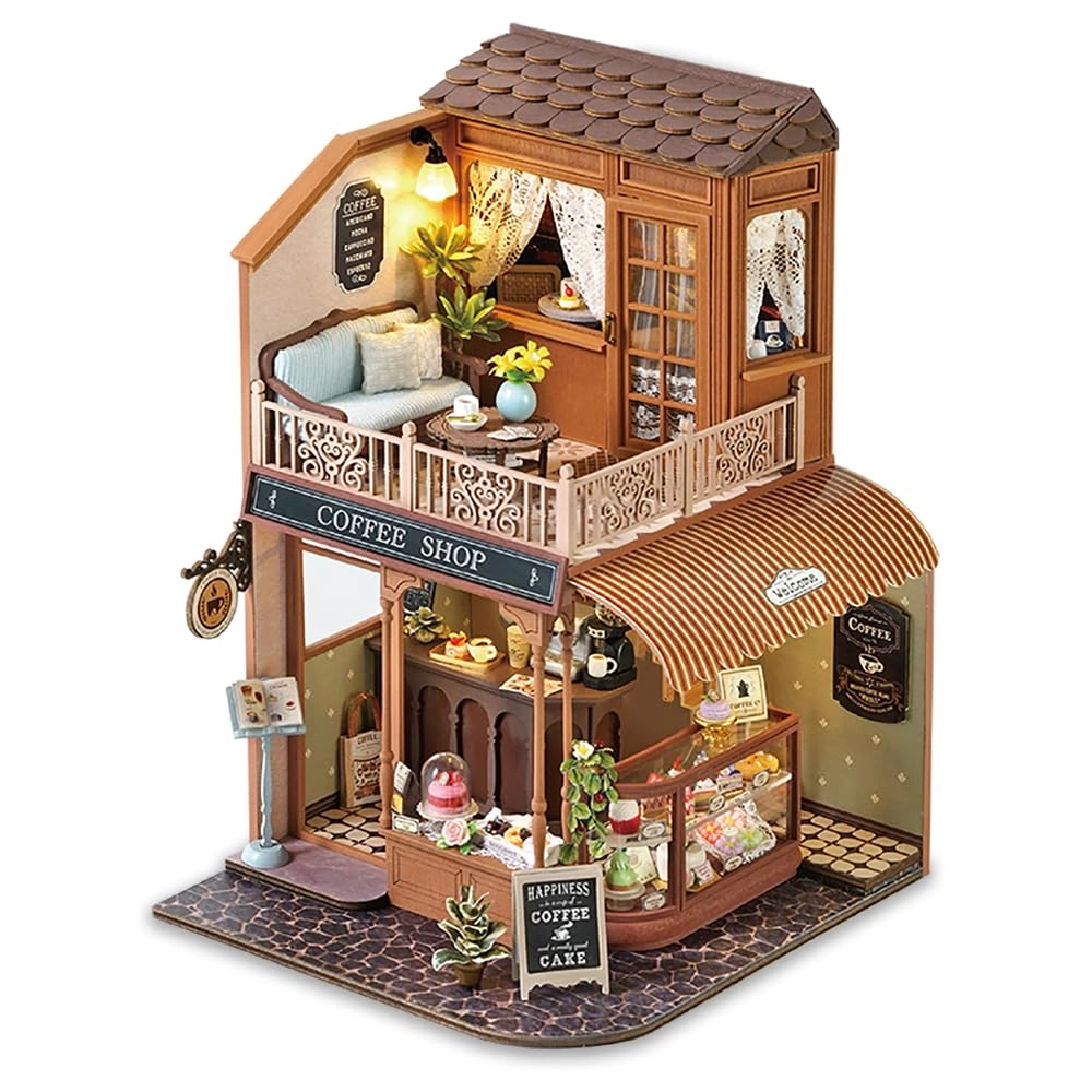 DIY Miniature Dollhouse Kit - Warm Moment 1:24